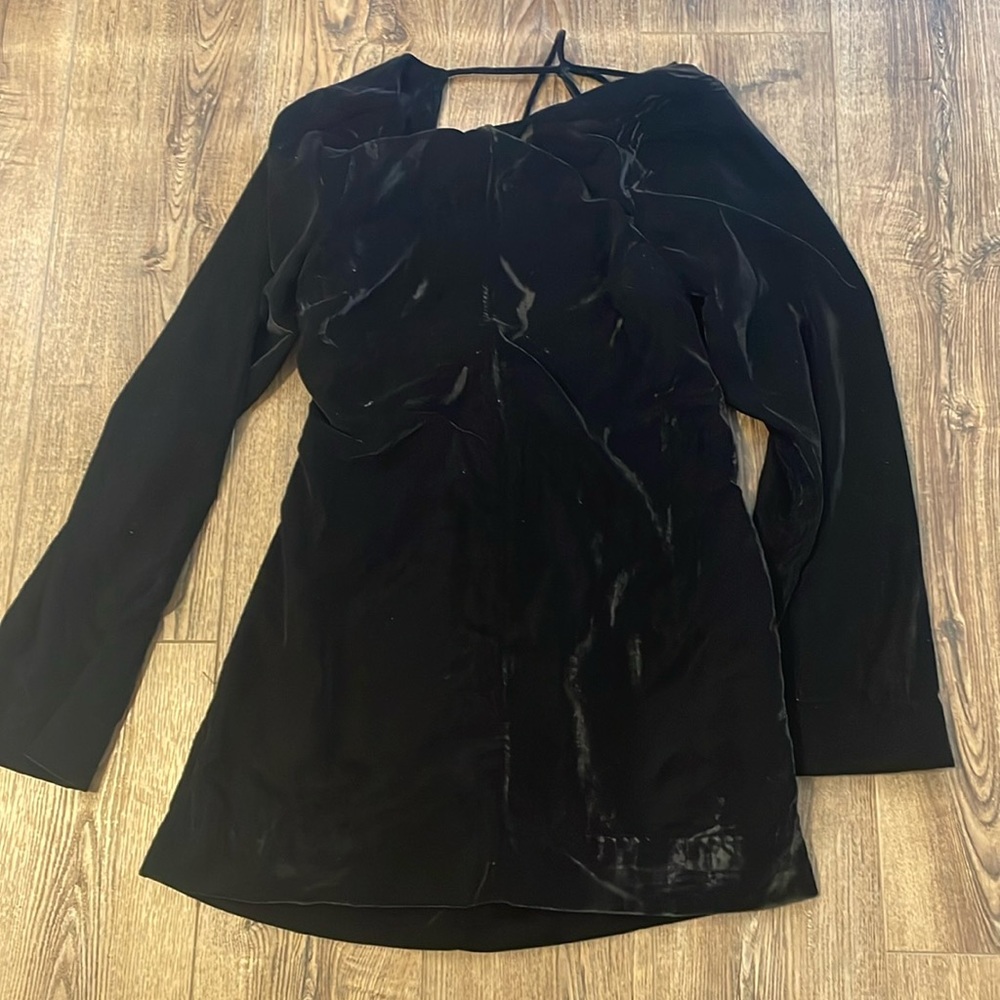 Cute velvet dress